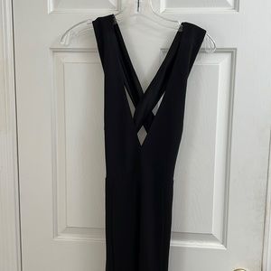 Lulus Woman’s Black Maxi Mermaid Style Dress - Size M